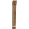Ekena Millwork Traditional Slat Rough Sawn Bracket, Western Red Cedar, 6"W x 38"D x 46"H BKT06X38X46TRA06RWR - alternate 3